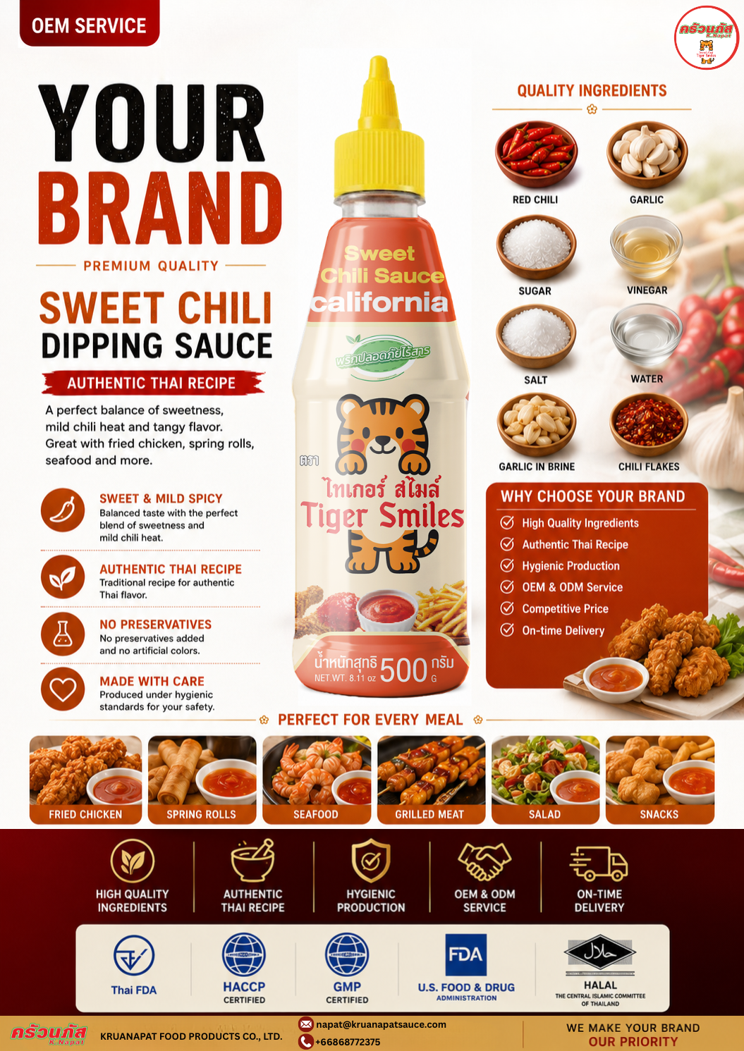 Sweet Chili Dipping Sauce Formula