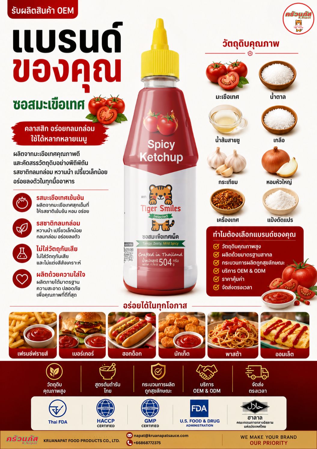 สูตรซอสมะเขือเทศ